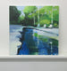 Original art for sale at UGallery.com | By the Pool by Janet Dyer | $950 | acrylic painting | 20' h x 20' w | thumbnail 3