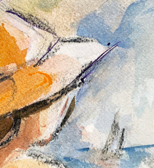 By the Sea by Sharon Sieben |   Closeup View of Artwork 