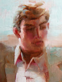 Original art for sale at UGallery.com | I Want to Tell You by Pamela Blaies | $1,000 | oil painting | 14' h x 11' w | thumbnail 3