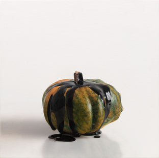 Original art for sale at UGallery.com | Pumpkin by Daniel Caro | $1,100 | oil painting | 16' h x 16' w | photo 1