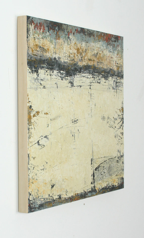 Calculated Conclusions by Patricia Oblack |  Side View of Artwork 