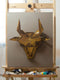 Original art for sale at UGallery.com | Yellow Calf by Daniel Caro | $1,350 | oil painting | 23.6' h x 19.7' w | thumbnail 3