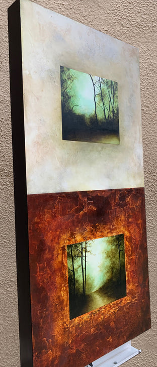 Forest Meditations by Candice Eisenfeld |  Side View of Artwork 