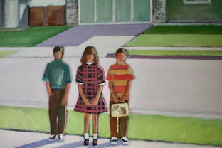 First Day by Carey Parks |   Closeup View of Artwork 