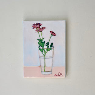 Original art for sale at UGallery.com | Flowers from the Garden by Carey Parks | $475 | acrylic painting | 12' h x 9' w | photo 3