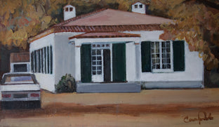 Original art for sale at UGallery.com | On the Island by Carey Parks | $675 | acrylic painting | 11' h x 14' w | photo 4