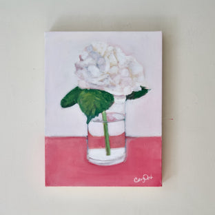 One Hydrangea by Carey Parks |  Context View of Artwork 
