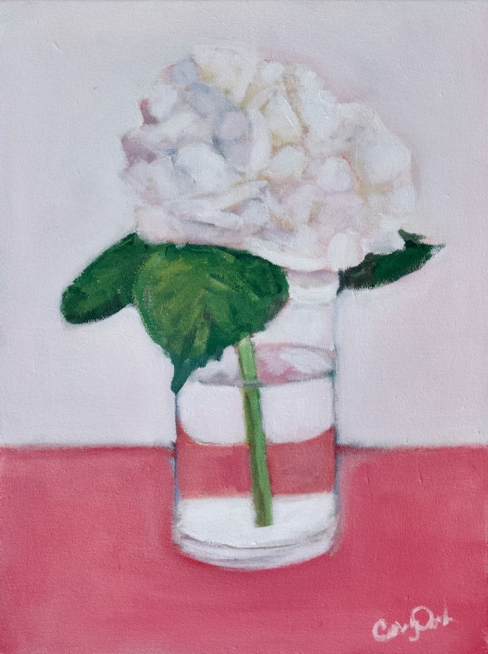 One Hydrangea by Carey Parks |  Artwork Main Image 