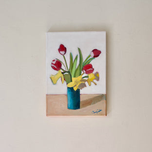 Spring Flowers by Carey Parks |  Context View of Artwork 