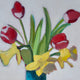 Original art for sale at UGallery.com | Spring Flowers by Carey Parks | $525 | acrylic painting | 14' h x 10' w | thumbnail 4