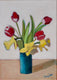 Original art for sale at UGallery.com | Spring Flowers by Carey Parks | $525 | acrylic painting | 14' h x 10' w | thumbnail 1