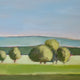 Original art for sale at UGallery.com | Summer in Vermont by Carey Parks | $700 | acrylic painting | 14' h x 22' w | thumbnail 4