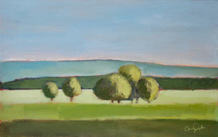Original art for sale at UGallery.com | Summer in Vermont by Carey Parks | $700 | acrylic painting | 14' h x 22' w | photo 1