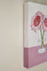 Original art for sale at UGallery.com | Two Pink Flowers by Carey Parks | $625 | acrylic painting | 16' h x 12' w | thumbnail 2