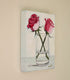 Original art for sale at UGallery.com | Two Roses by Carey Parks | $575 | acrylic painting | 12' h x 9' w | thumbnail 2
