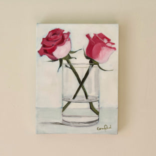 Two Roses by Carey Parks |  Context View of Artwork 