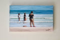 Original art for sale at UGallery.com | Waiting for the Waves by Carey Parks | $750 | acrylic painting | 12' h x 20' w | thumbnail 3