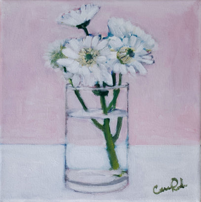 White Flowers by Carey Parks | Artwork Main Image
