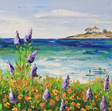 Original art for sale at UGallery.com | Quintessential Carmel by Lisa Elley | $275 | oil painting | 10' h x 10' w | thumbnail 1