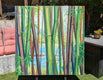 Original art for sale at UGallery.com | Enter Here by Carole Moore | $5,200 | acrylic painting | 48' h x 48' w | thumbnail 3