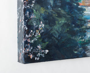 Original art for sale at UGallery.com | World Partners by Carole Moore | $1,050 | mixed media artwork | 20' h x 20' w | photo 2