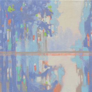 Carolina Morning by Natalie George |  Side View of Artwork 