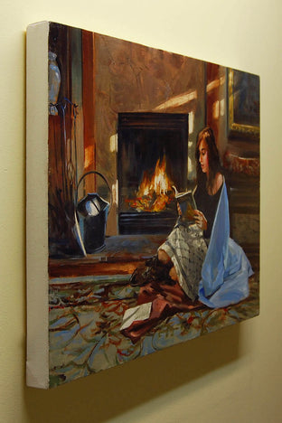 Early Morning Contemplation by Onelio Marrero |  Side View of Artwork 