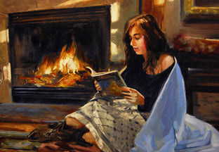 Early Morning Contemplation by Onelio Marrero |   Closeup View of Artwork 
