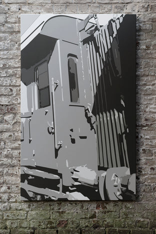 Original art for sale at UGallery.com | Carrozza 2 by Gianni Chiacchio | $6,450 | acrylic painting | 63' h x 39.4' w | photo 2