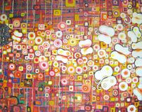 Original art for sale at UGallery.com | Cat and Butterflies by Natasha Tayles | $1,225 | acrylic painting | 38' h x 30' w | thumbnail 1