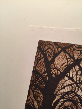 Original art for sale at UGallery.com | The Cathedral by Doug Lawler | $325 | printmaking | 10' h x 8' w | photo 3
