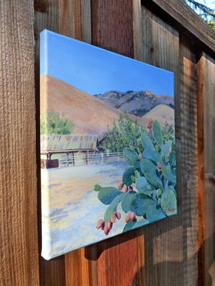 Horse Country by Catherine McCargar |  Side View of Artwork 