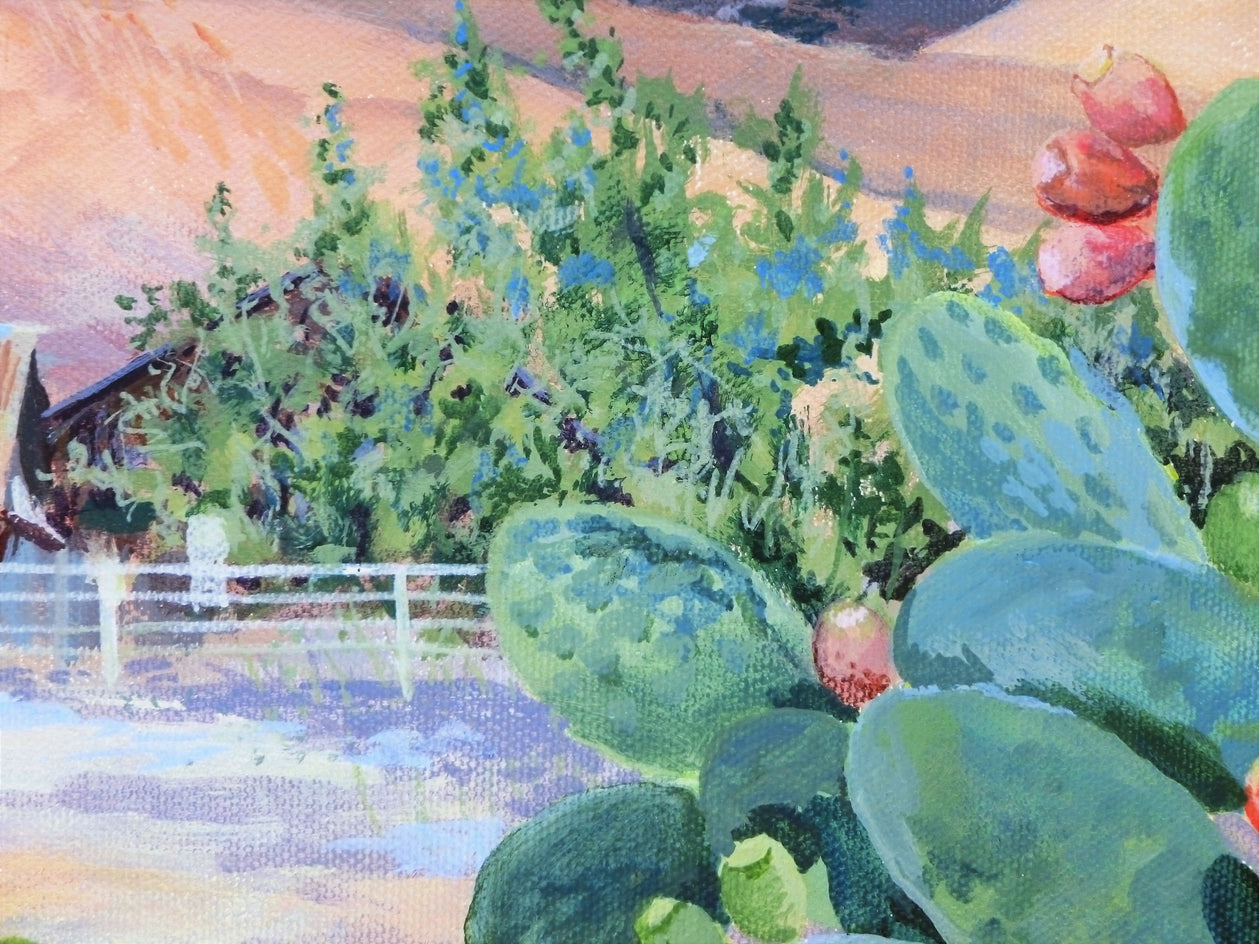 Horse Country by Catherine McCargar |  Closeup View of Artwork 