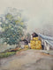 Original art for sale at UGallery.com | Misty Morning on the Farm by Catherine McCargar | $675 | watercolor painting | 16' h x 12' w | thumbnail 1