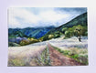 Original art for sale at UGallery.com | Mt. Diablo Meadow by Catherine McCargar | $650 | watercolor painting | 11' h x 15' w | thumbnail 3