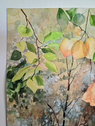 October Afternoon Sparkle by Catherine McCargar |  Side View of Artwork 