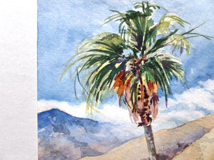 Palm Springs Palm by Catherine McCargar |  Side View of Artwork 