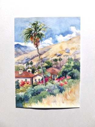 Palm Springs Palm by Catherine McCargar |  Context View of Artwork 
