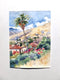 Original art for sale at UGallery.com | Palm Springs Palm by Catherine McCargar | $575 | watercolor painting | 15' h x 11' w | thumbnail 3