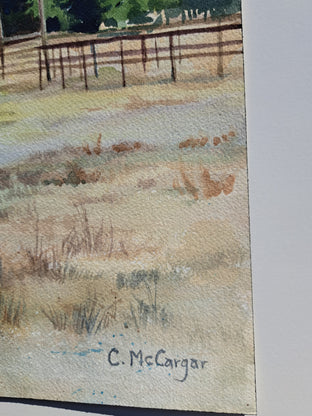 Peaceful in Harmony by Catherine McCargar |  Side View of Artwork 