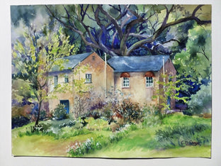 Original art for sale at UGallery.com | Secret Place by Catherine McCargar | $675 | watercolor painting | 12' h x 16' w | photo 3