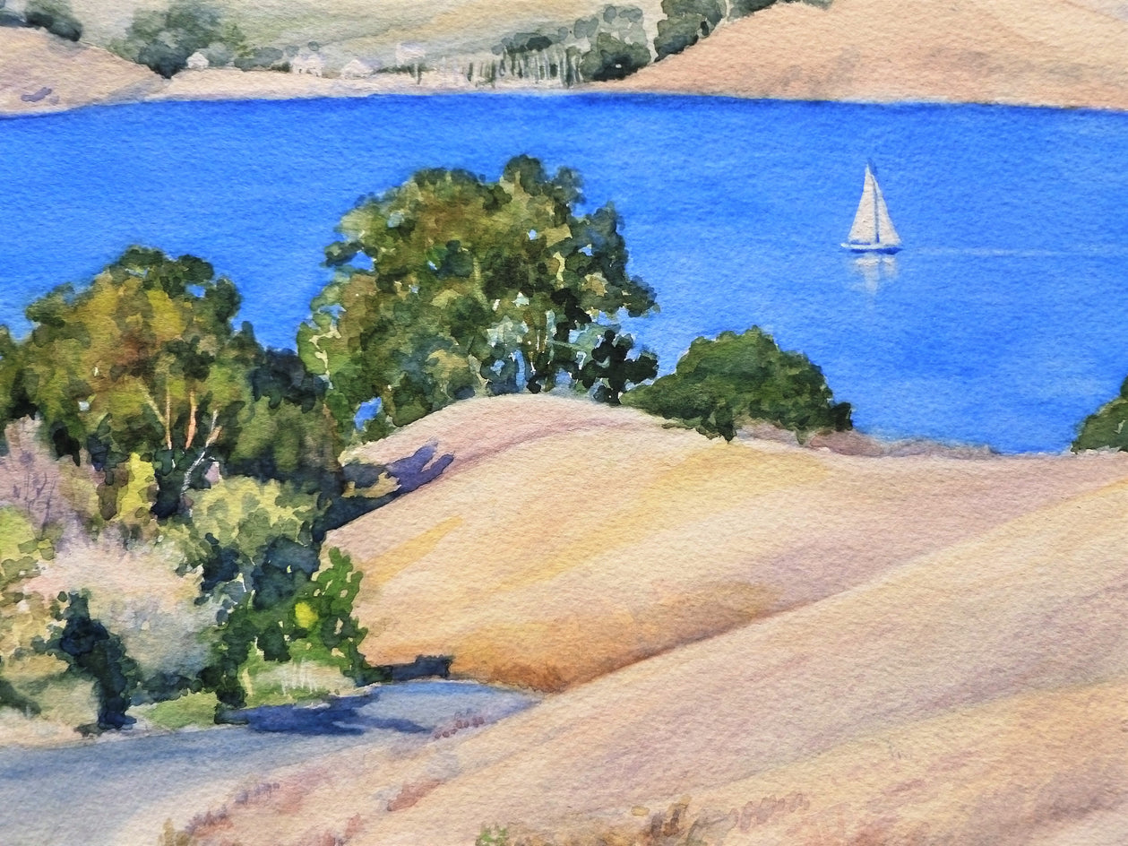 Smooth Sailing by Catherine McCargar |  Closeup View of Artwork 