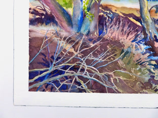 Through the Woods by Catherine McCargar |  Side View of Artwork 