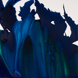 Original art for sale at UGallery.com | Blue Wonder (CB) by Krispen Spencer | $1,280 | acrylic painting | 36' h x 36' w | photo 1