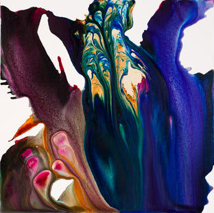 Original art for sale at UGallery.com | Evening Ecstasy (CB) by Krispen Spencer | $670 | acrylic painting | 24' h x 24' w | photo 1