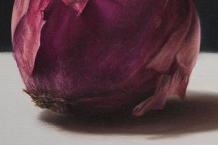 Original art for sale at UGallery.com | Onion by Daniel Caro | $650 | oil painting | 7.08' h x 7.87' w | photo 4