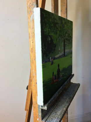 Original art for sale at UGallery.com | Central Park – Sunny Afternoon by Nick Savides | $2,600 | oil painting | 18' h x 24' w | photo 2