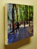 Original art for sale at UGallery.com | Central Park East by Onelio Marrero | $500 | oil painting | 9' h x 12' w | thumbnail 2
