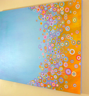 Ocean and Sand by Natasha Tayles |  Side View of Artwork 
