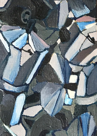 Chaos Coffee by Rachel Srinivasan |   Closeup View of Artwork 
